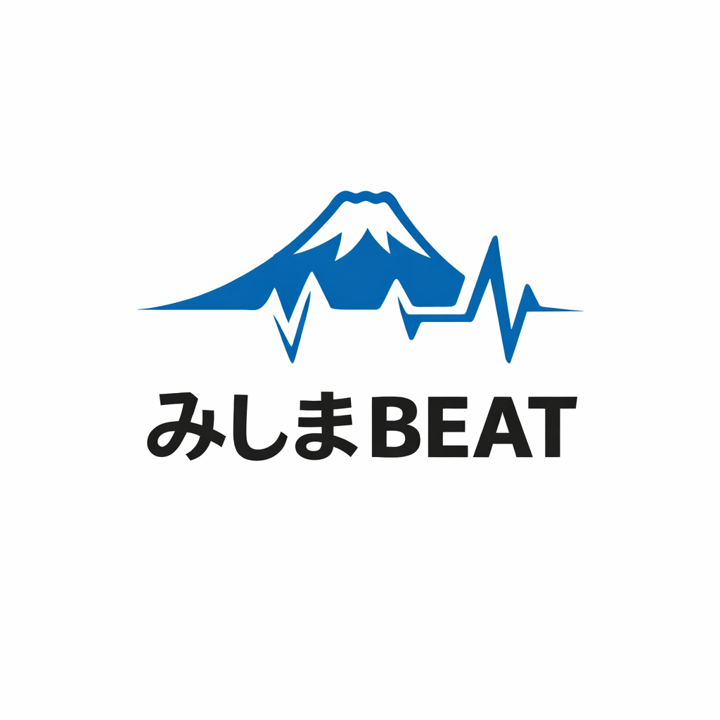 【ロゴ完成】みしまBEAT|三島市の“鼓動”を表現した新ロゴを制作しました